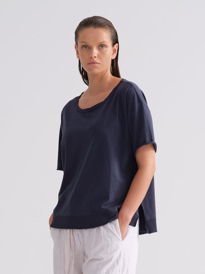 Cotton Jersey Boxy Tee