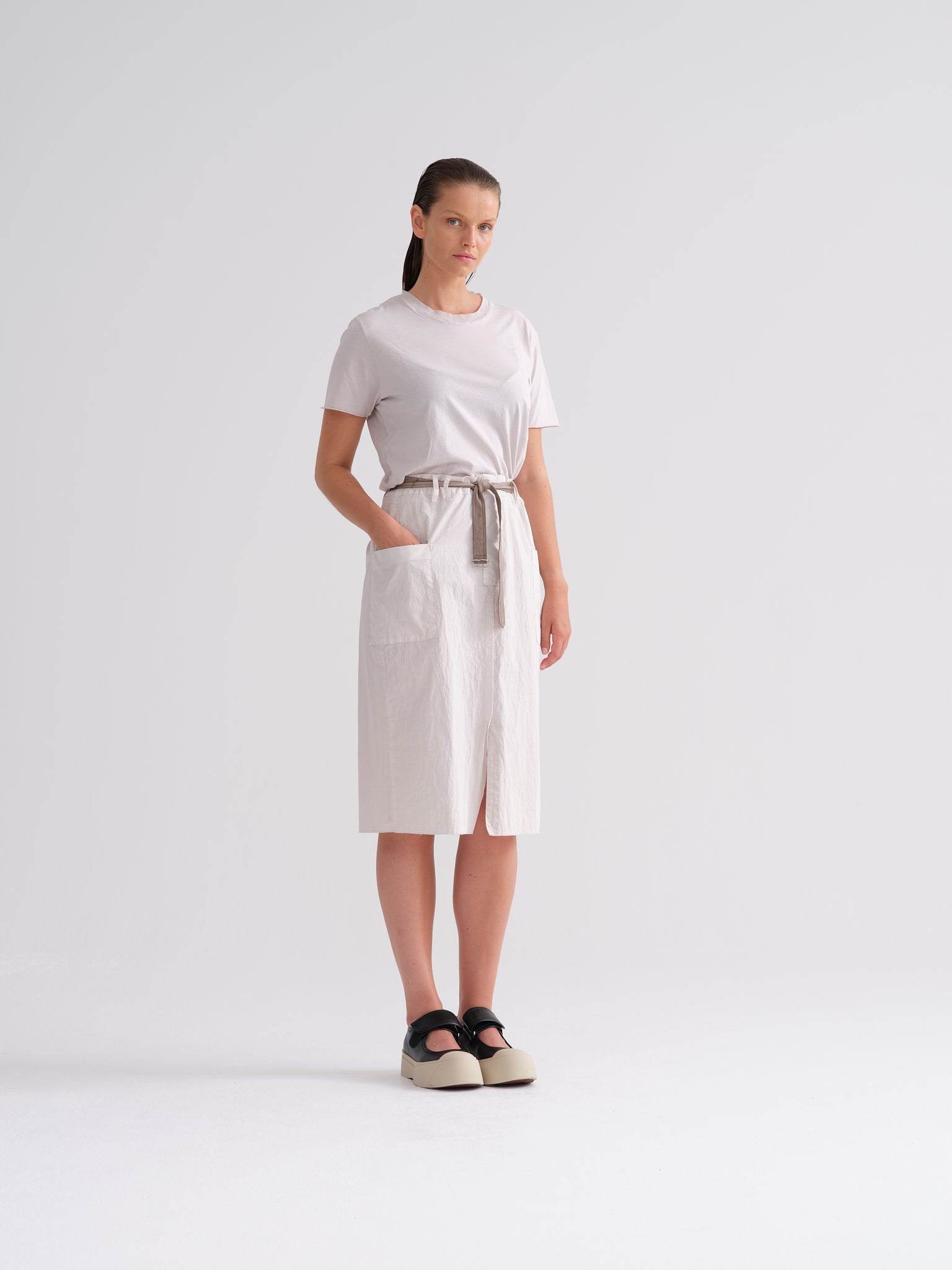 Crispy Cotton Skirt