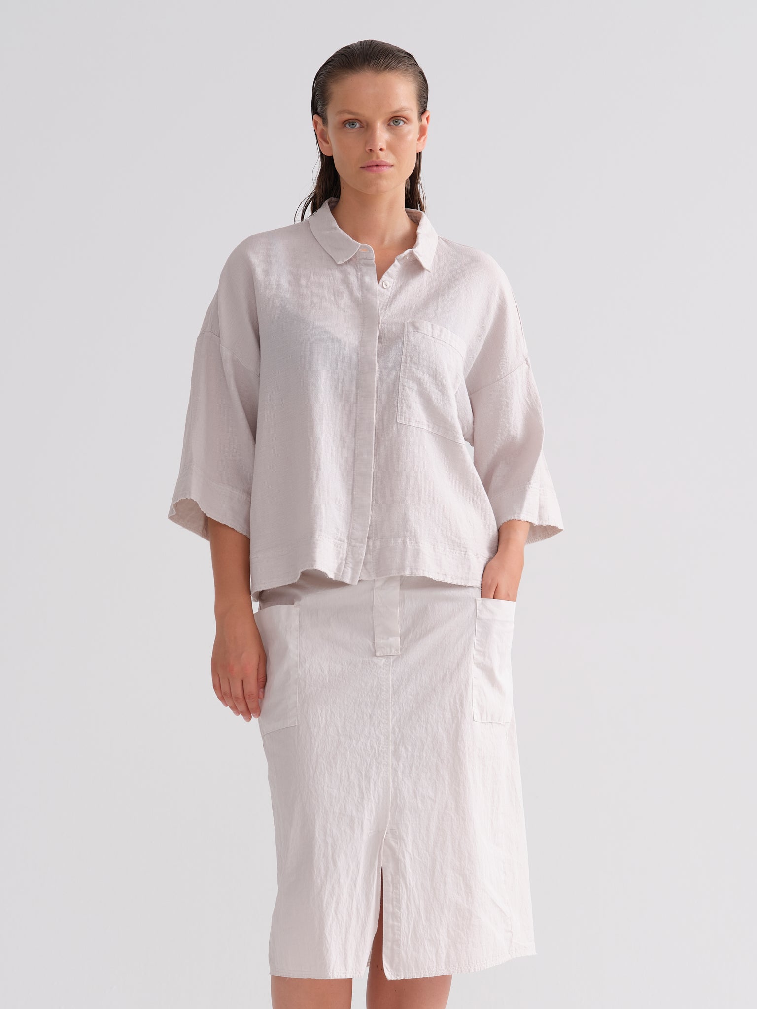 Crispy Cotton Skirt
