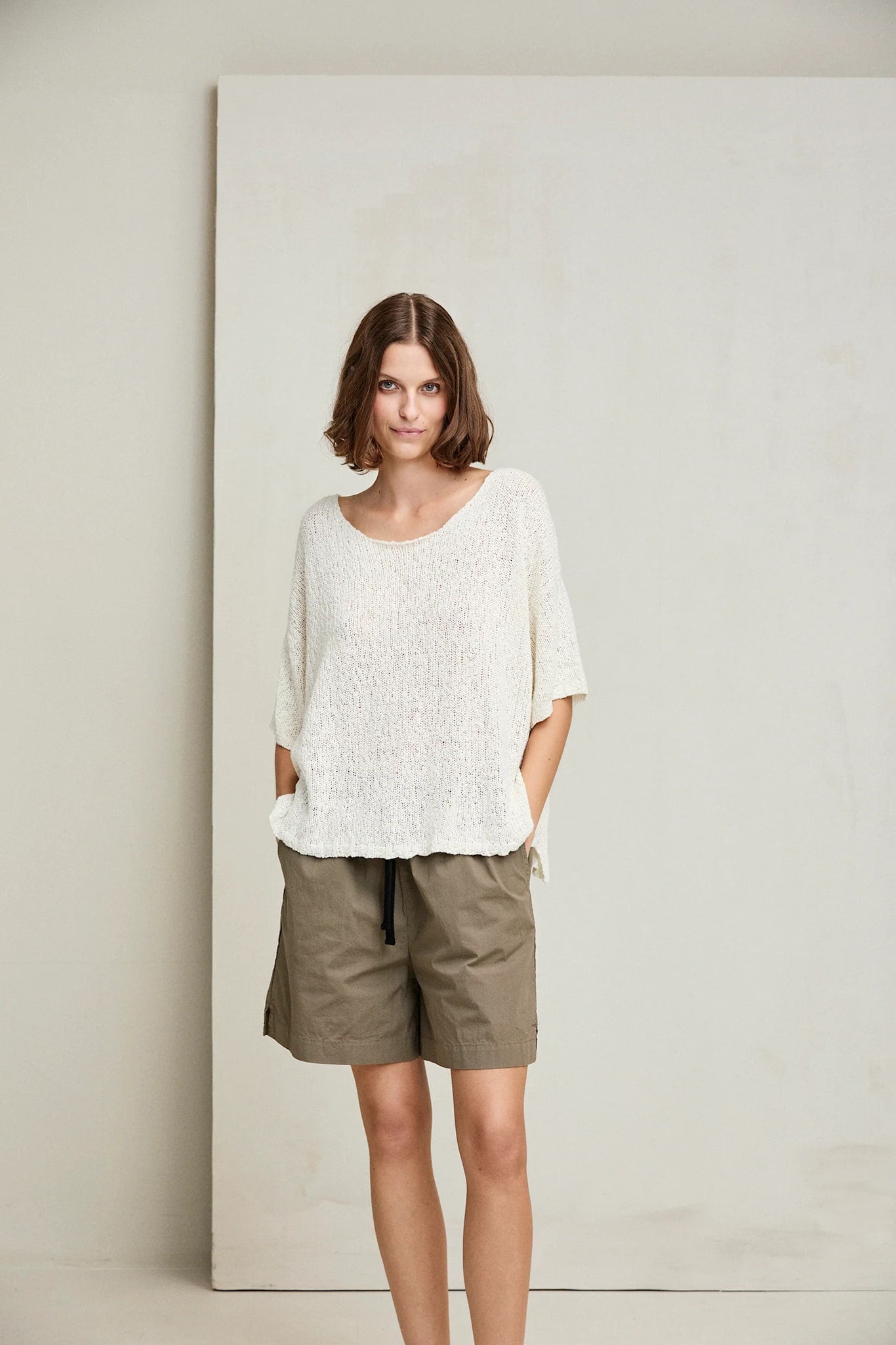 Cotton Linen Silk Tee