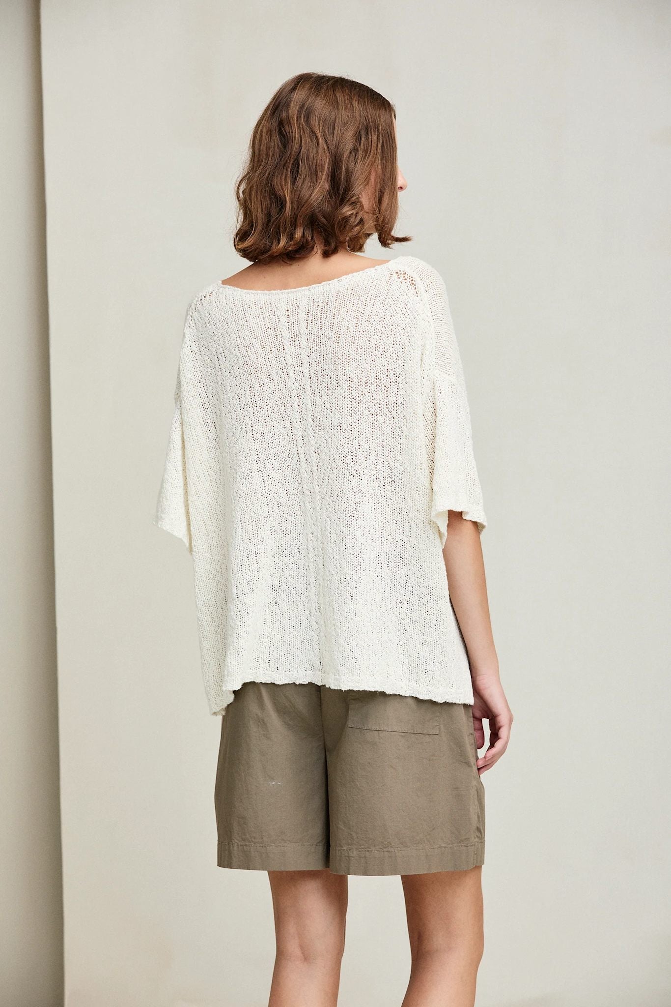 Cotton Linen Silk Tee