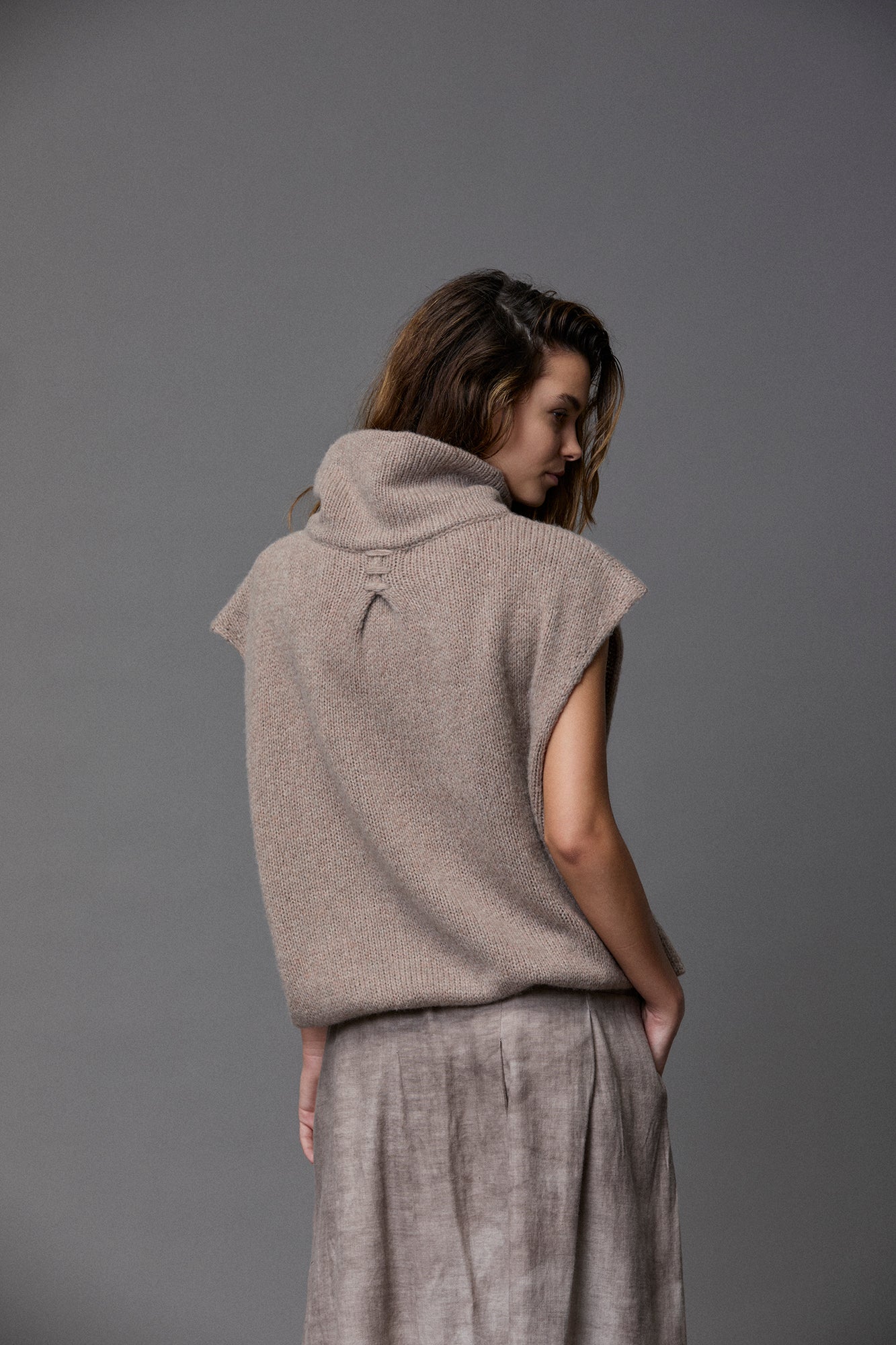 Cashmere Blend Waistcoat