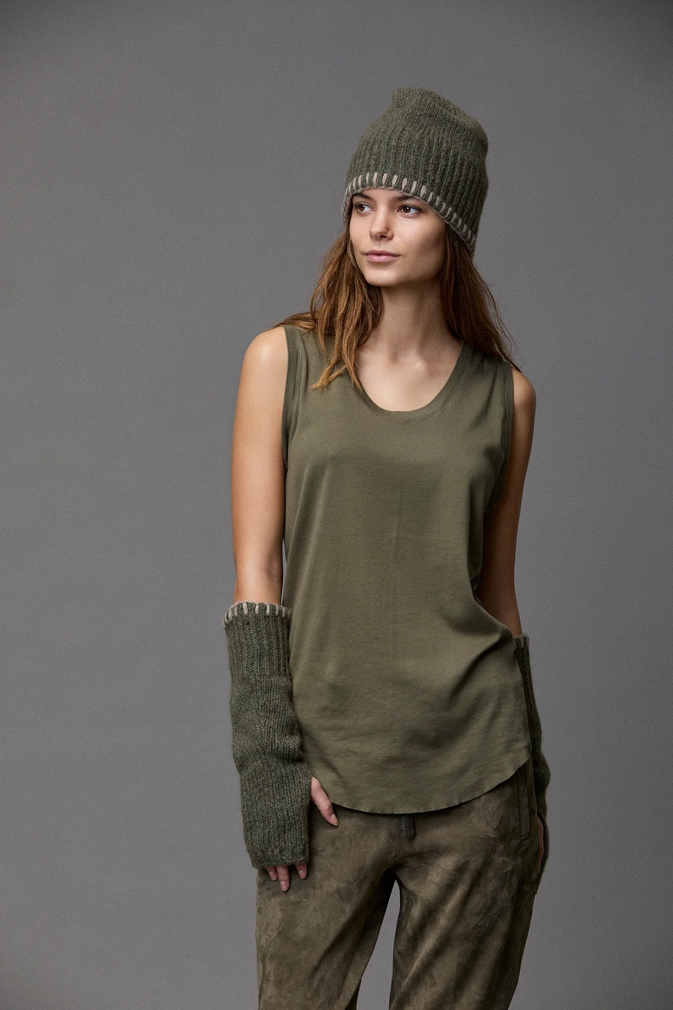 Cashmere Blend Wrist Warmers