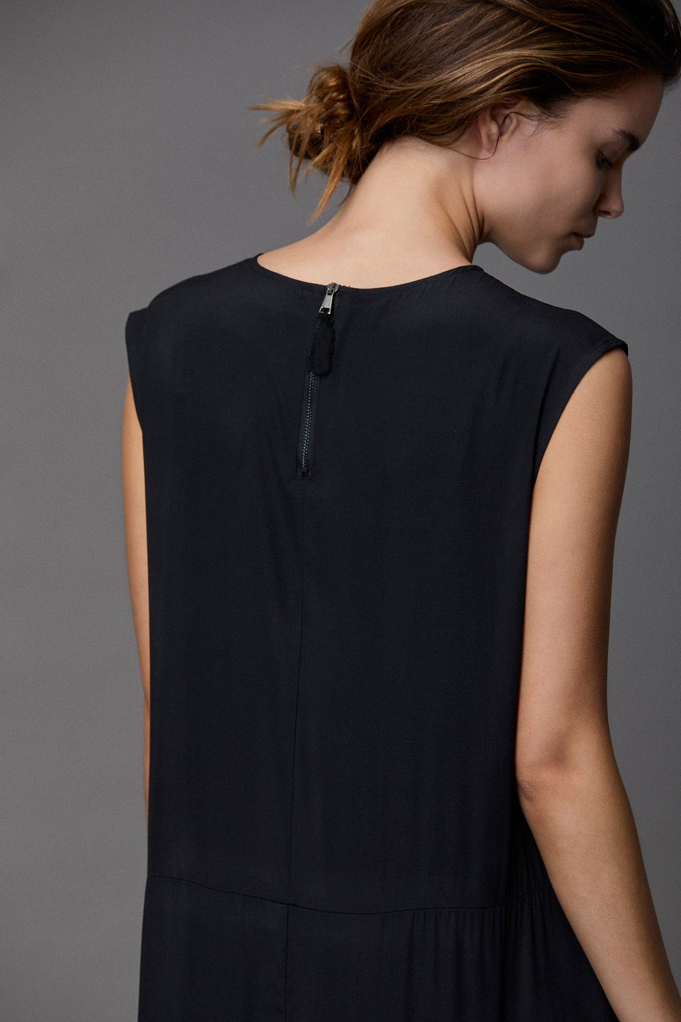 Silk Satin Floaty Dress