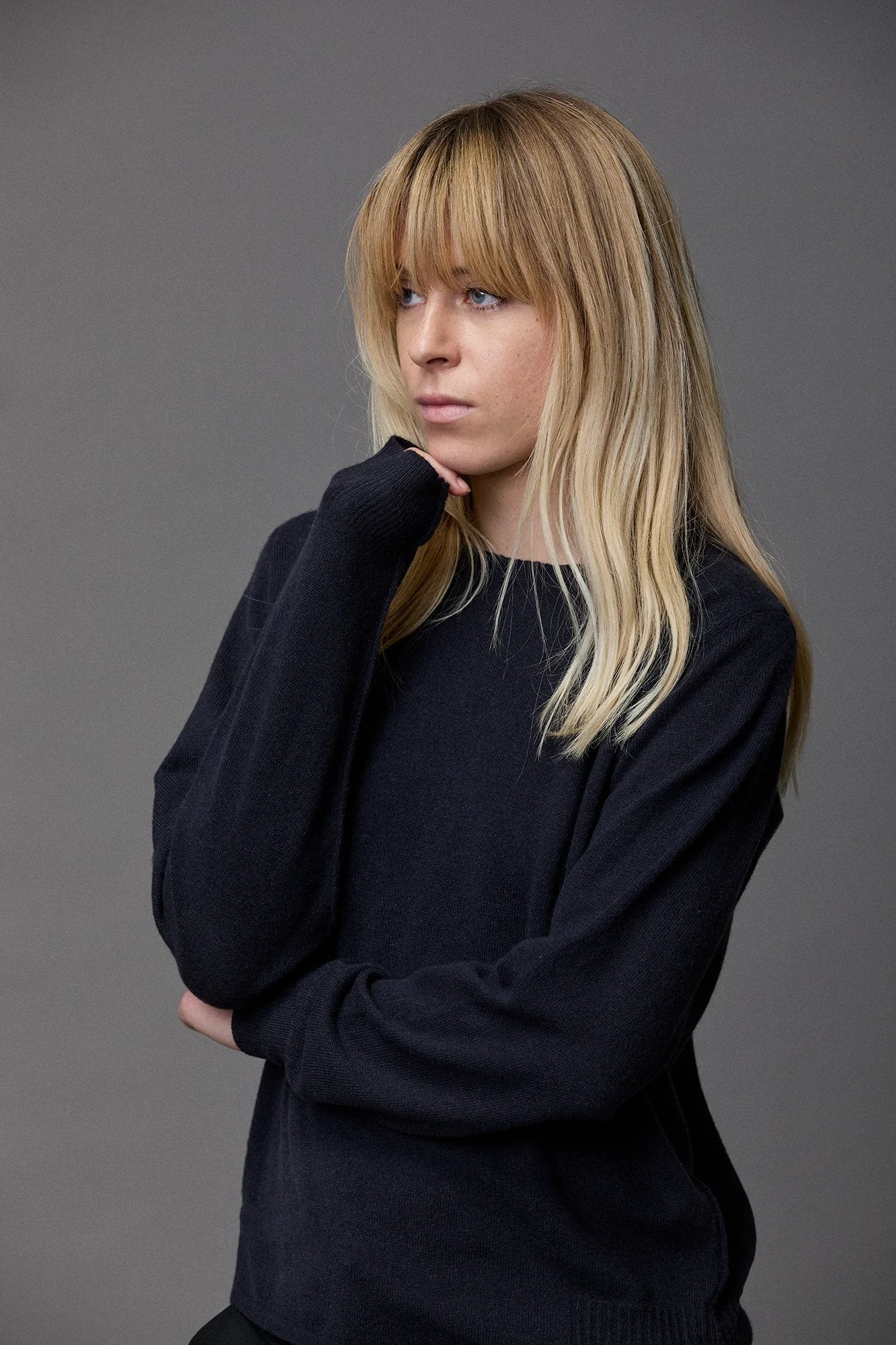 Cashmere Crew Neck Sweater