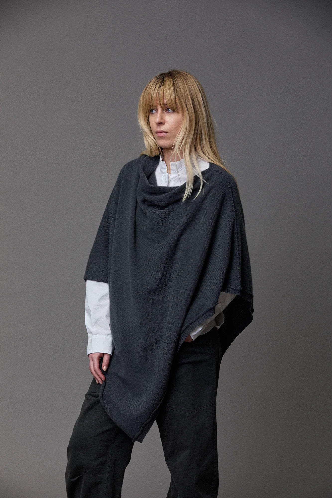 Cashmere Poncho