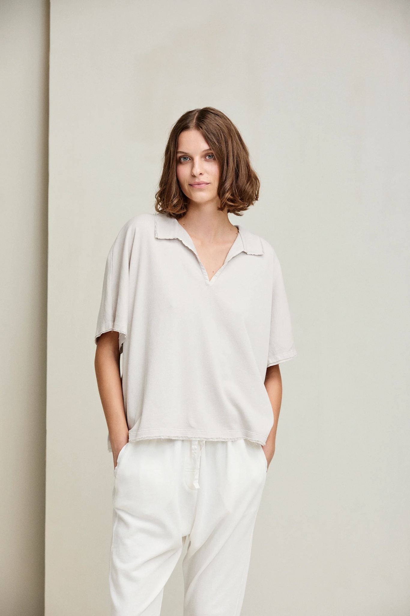 Ultra Light Sweat Polo Tee