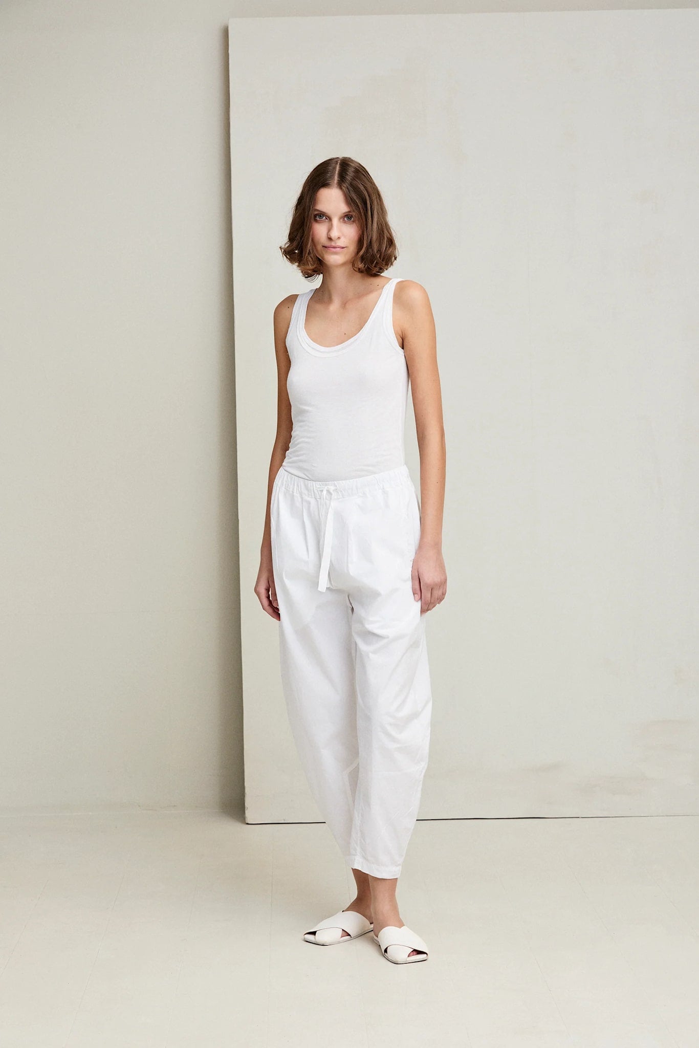 Doppio Crepe Turn Top