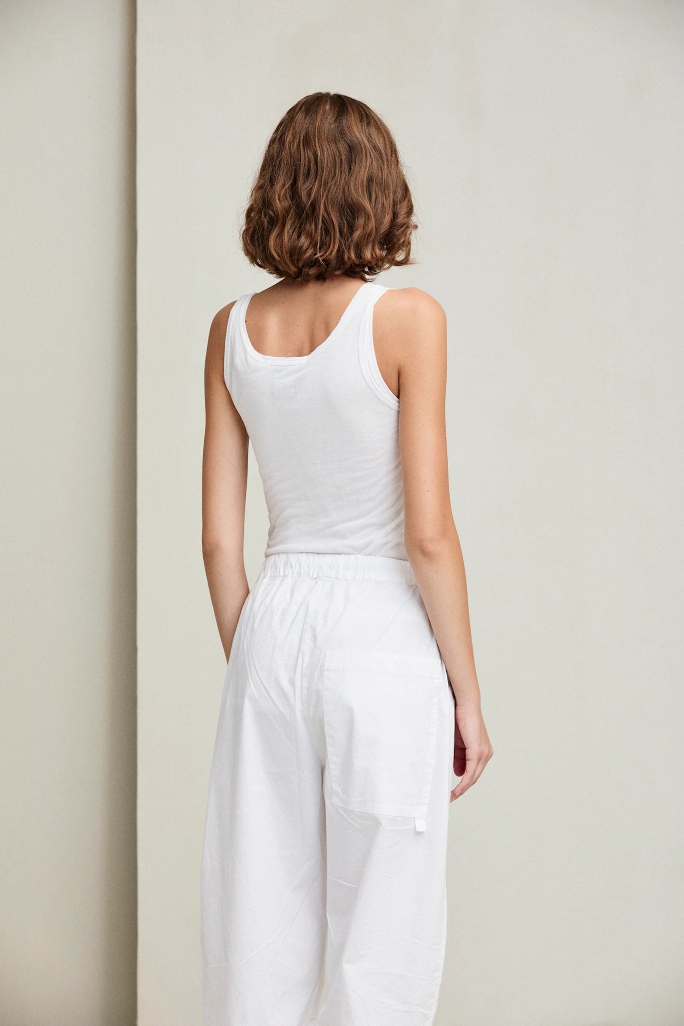 Doppio Crepe Turn Top
