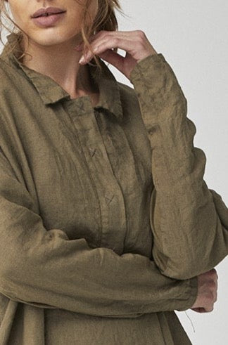 Linen Shirt Dress