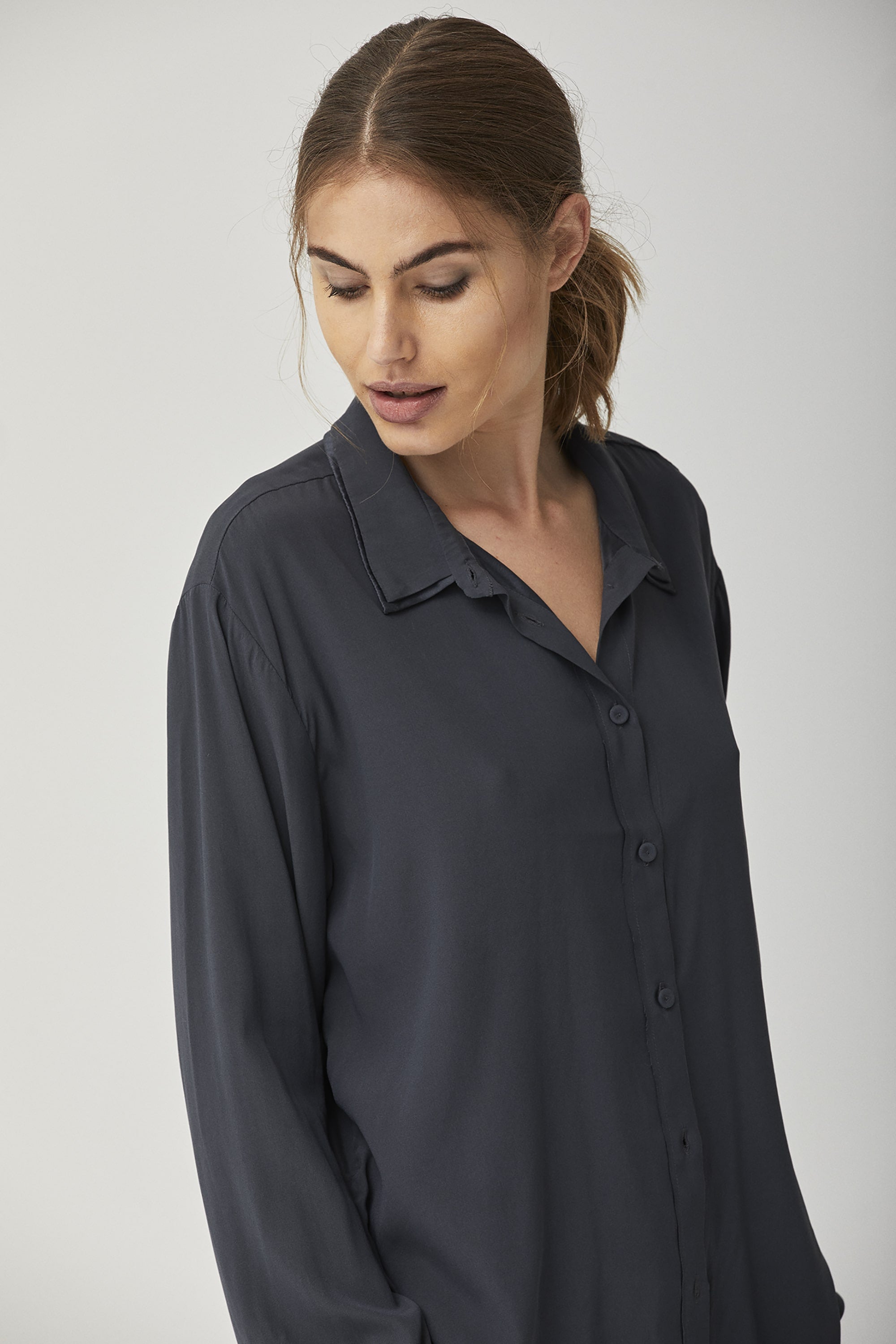 Silk Satin Shirt