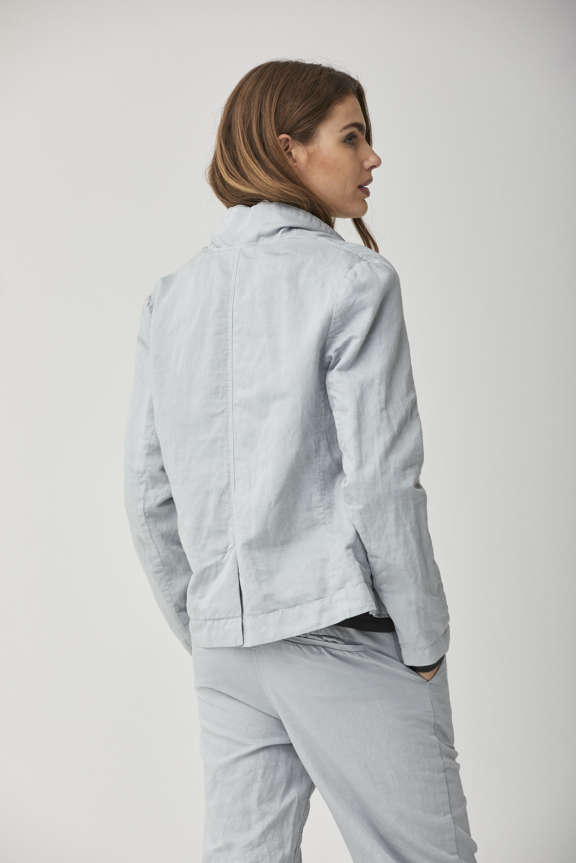 Cotton Linen Blazer