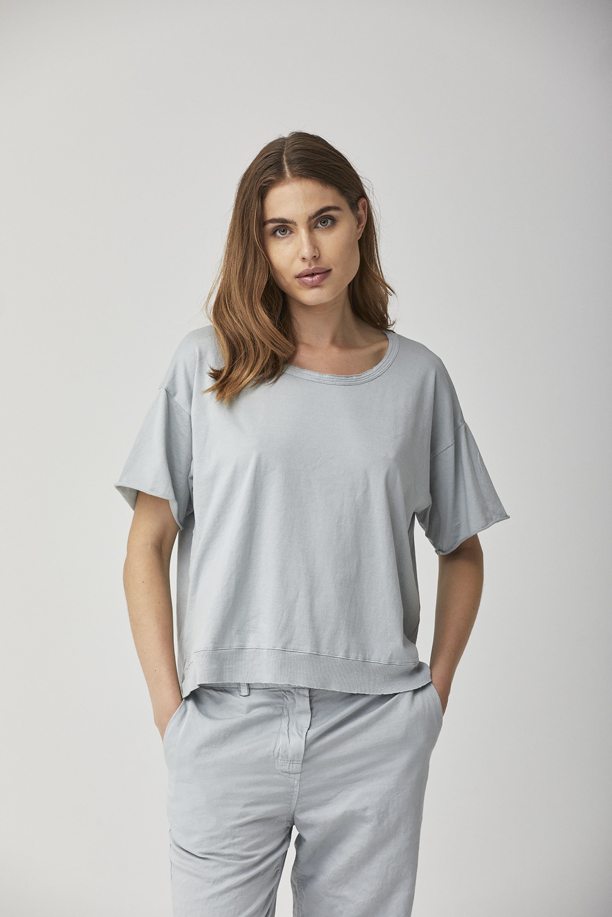 Cotton Jersey Boxy Tee