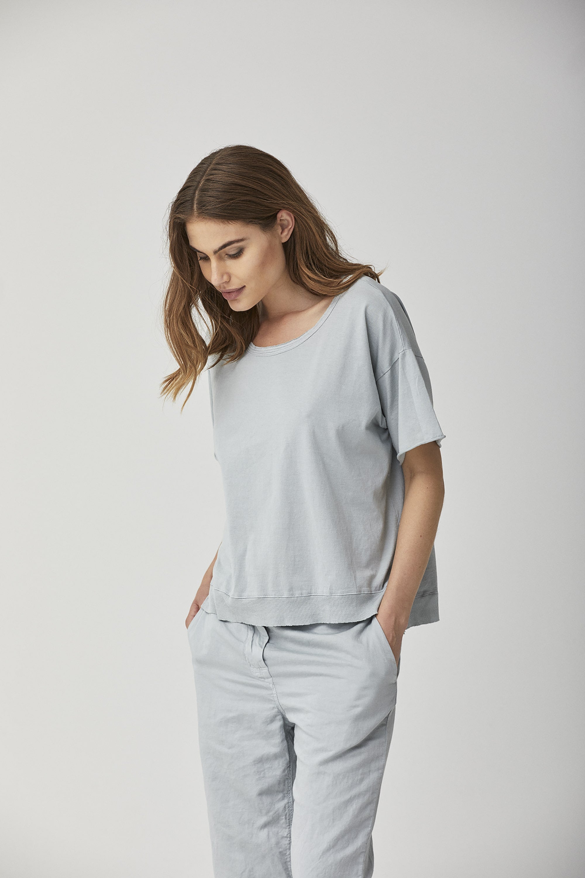 Cotton Jersey Boxy Tee