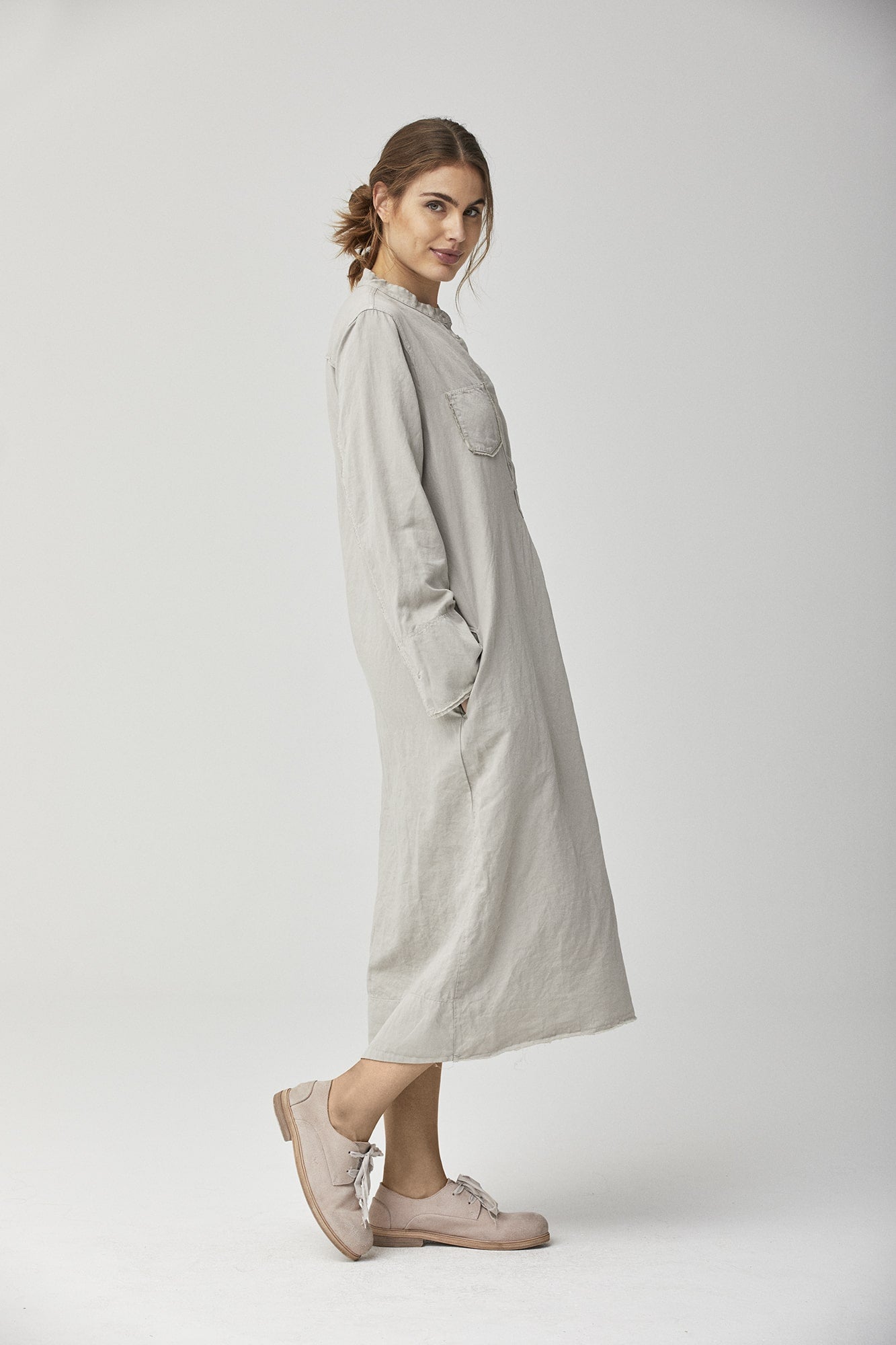 Cotton Linen Dress