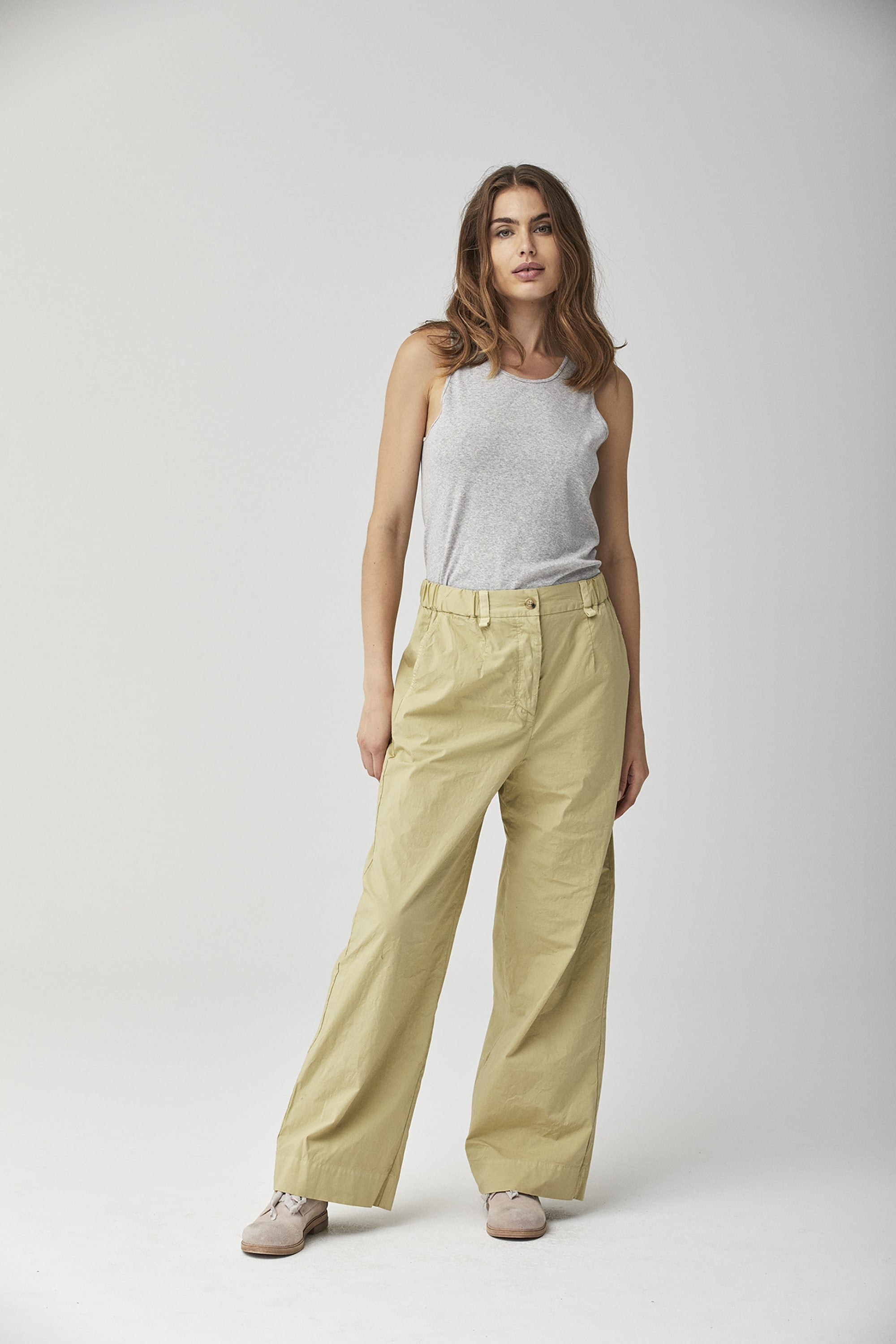 Cotton Full Leg Pants