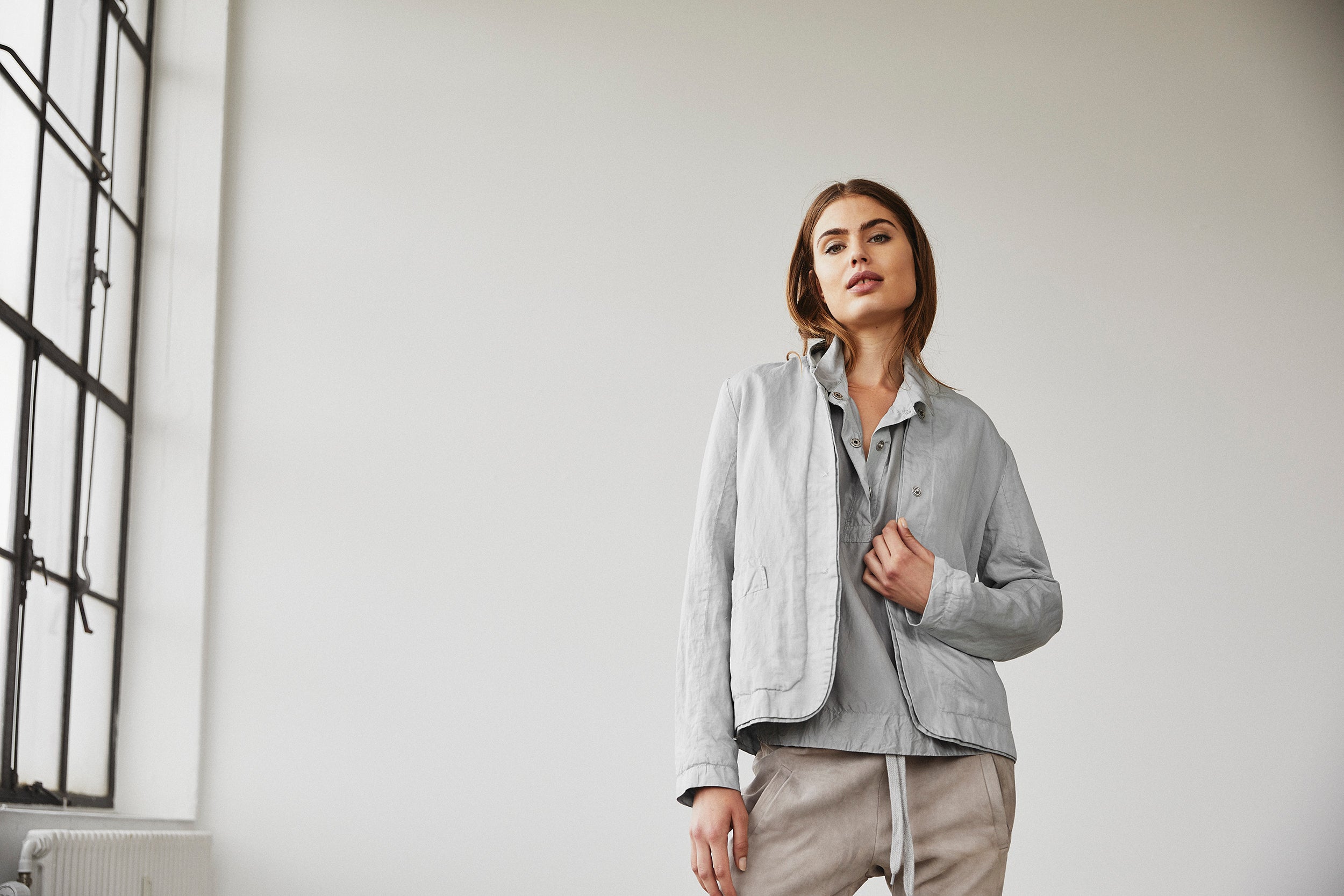 Cotton Linen Blazer