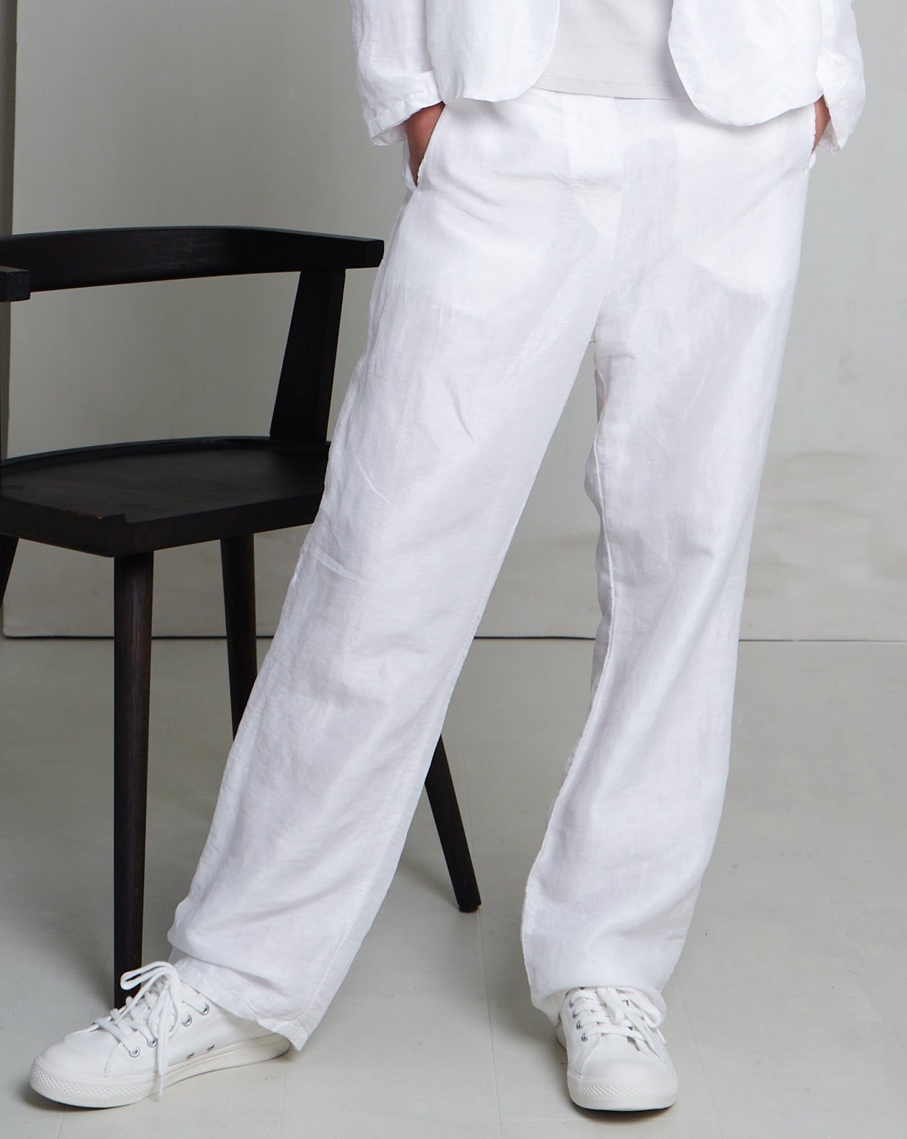 Linen Silk Pants