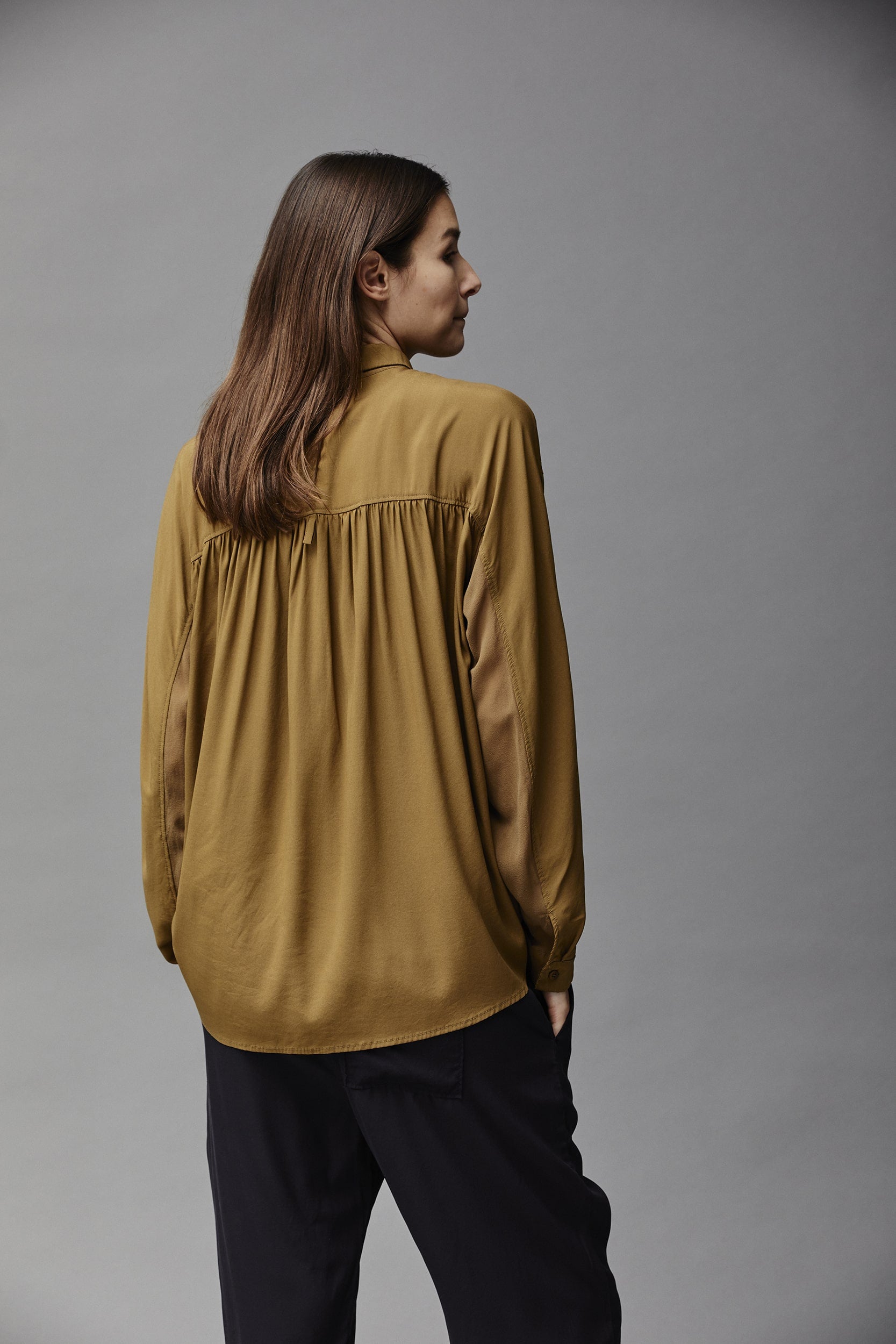 Silk Satin Flare Pants