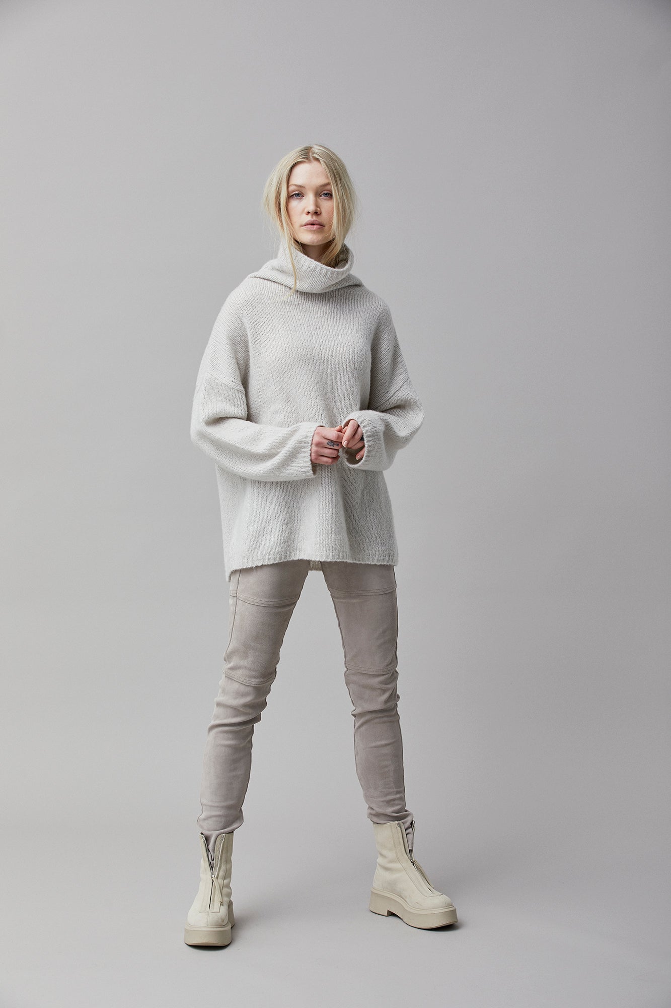 Suede legging