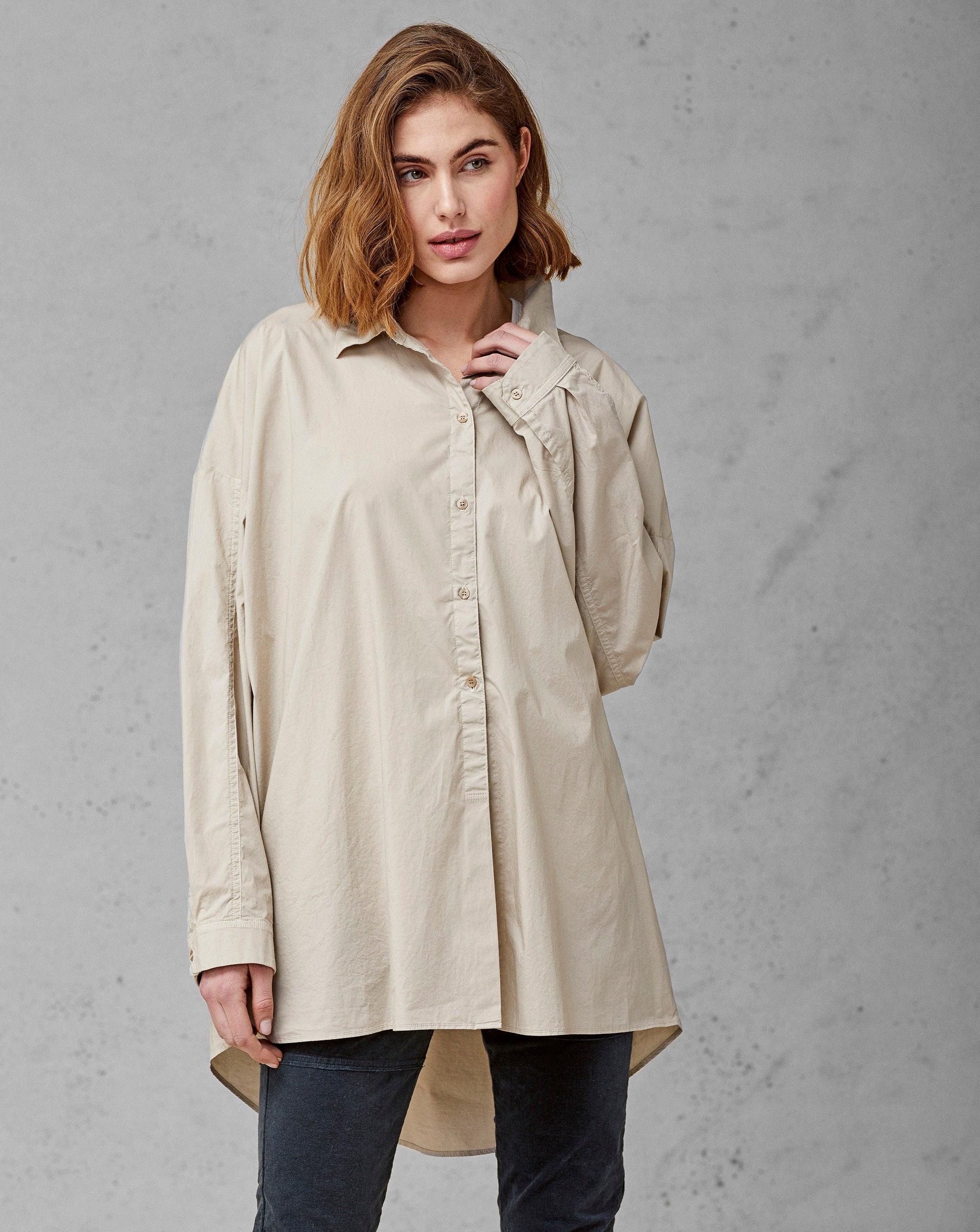 Cotton Oversize Shirt