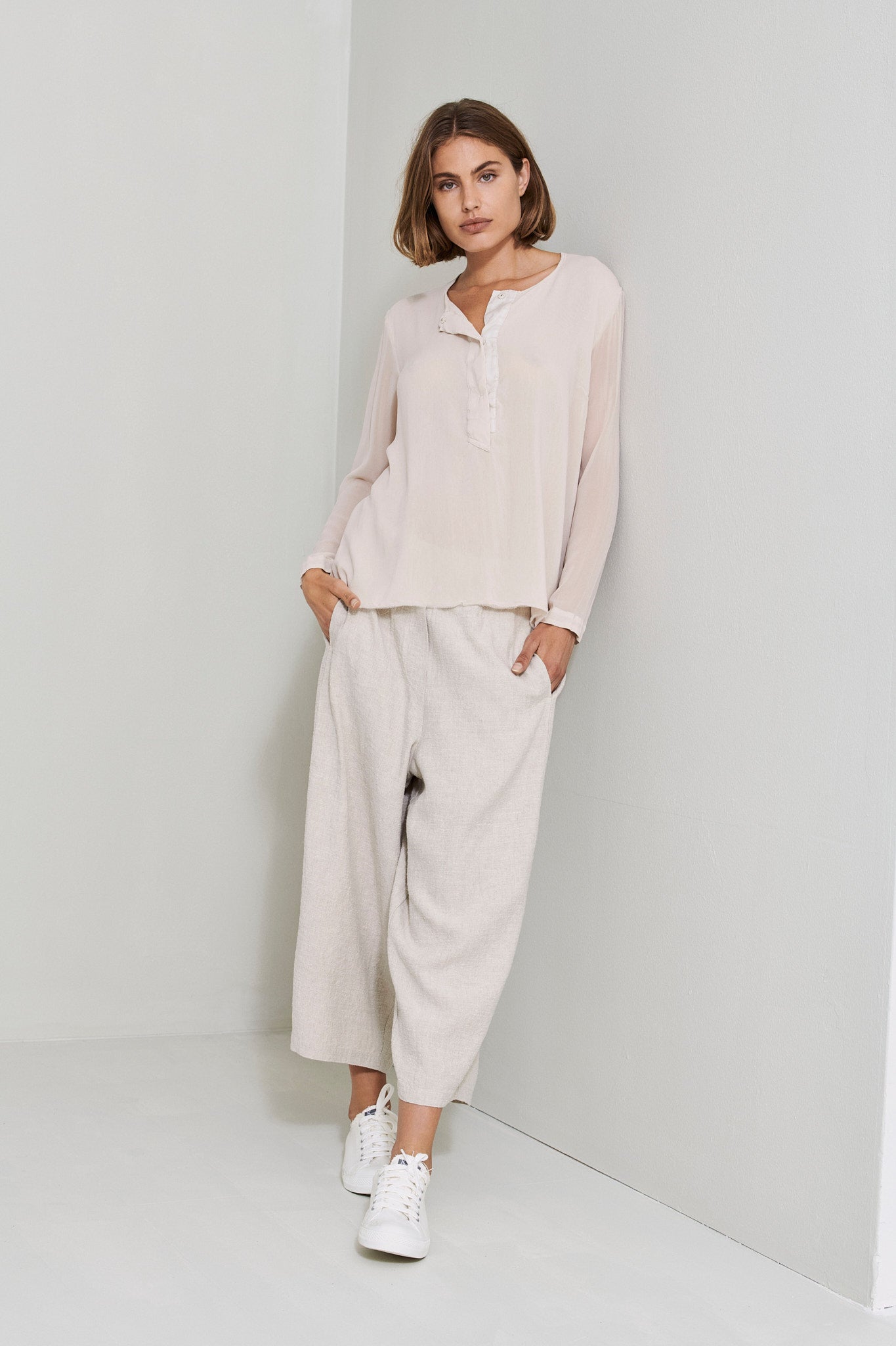 Crepe Georgette Shirt