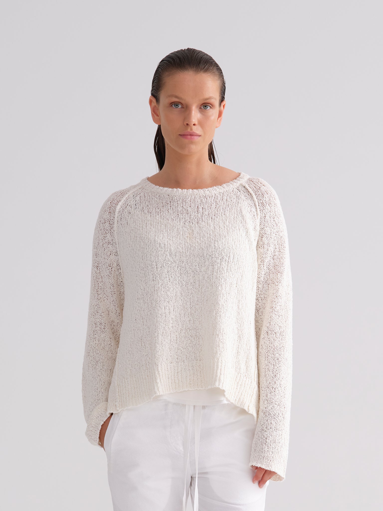 Cotton Linen Pullover