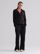 Silk Satin Flair Pants