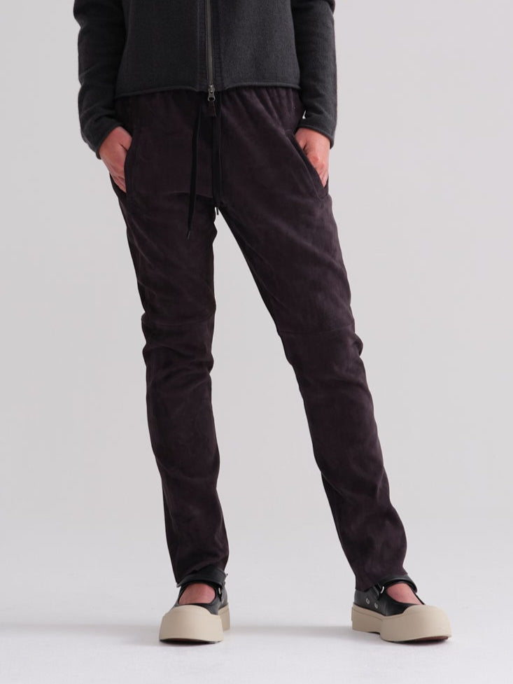 Suede Pants