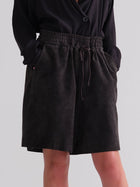 Suede Shorts