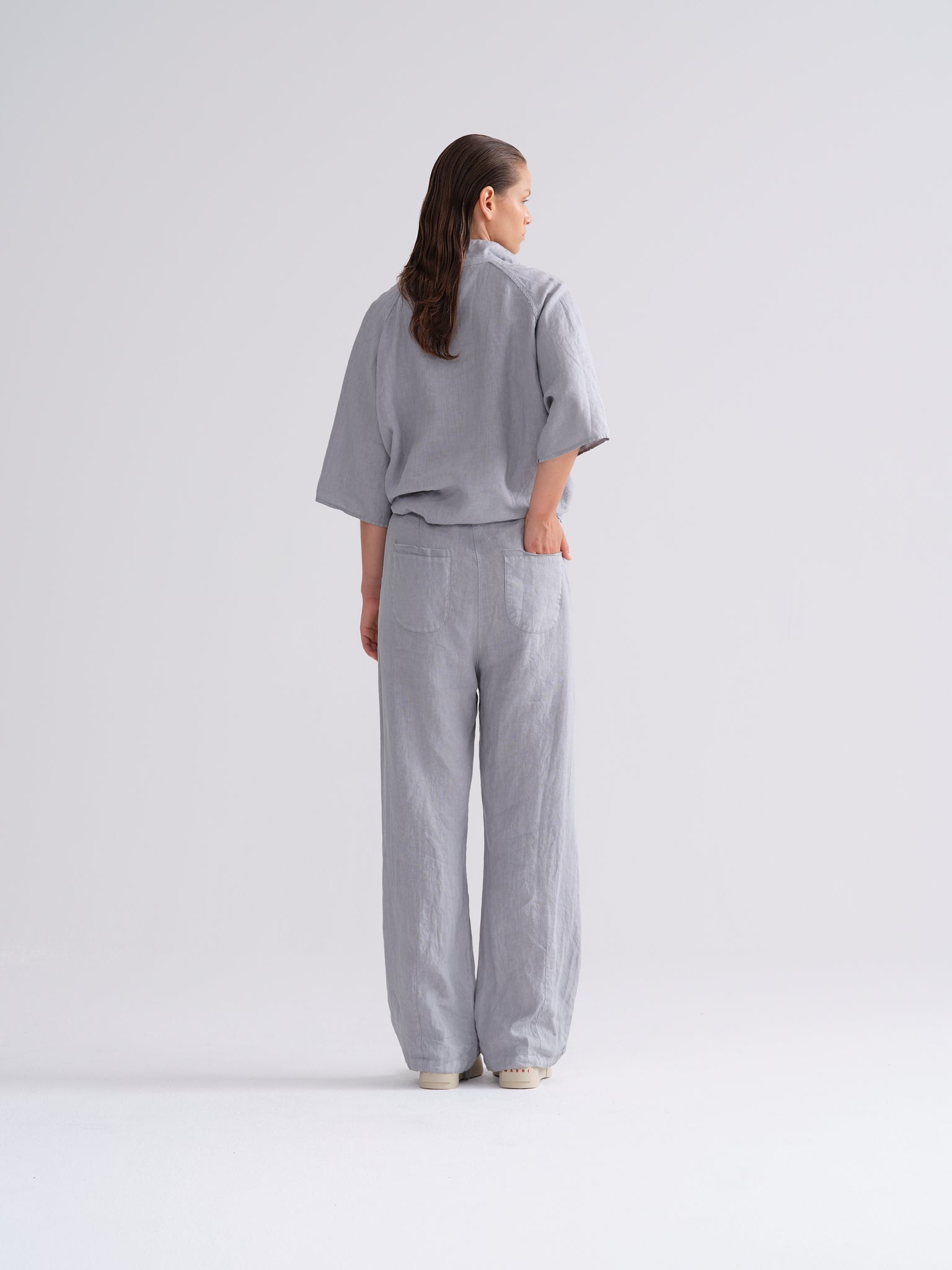 Linen Wide Pants