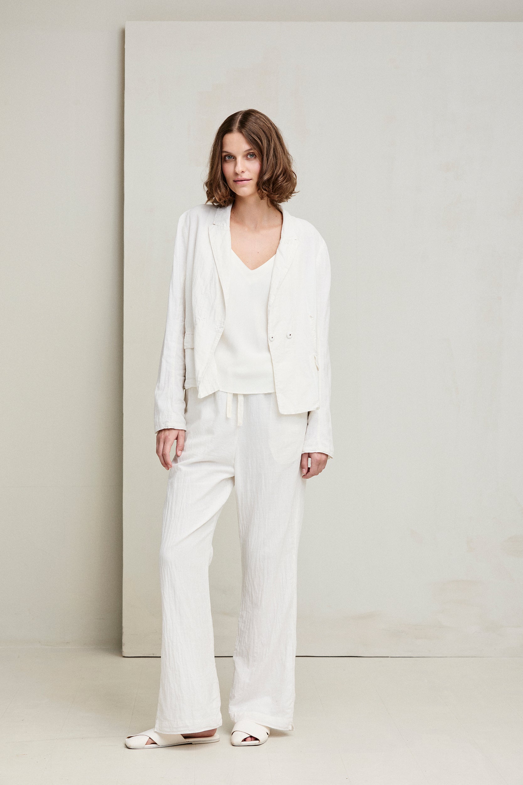 Light Crinkled Pants