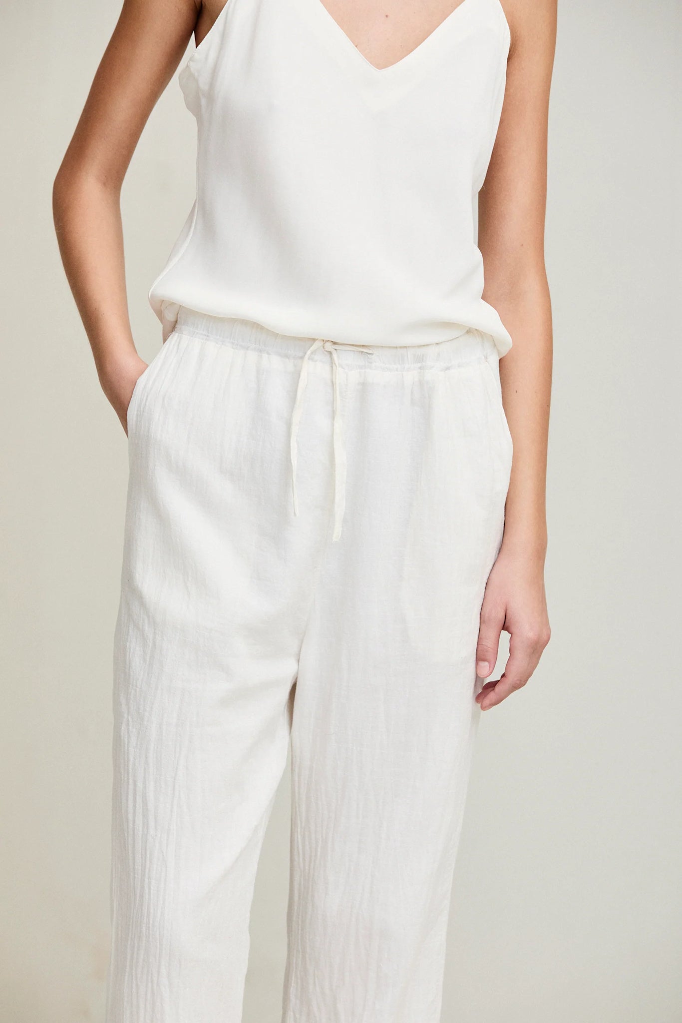Light Crinkled Pants