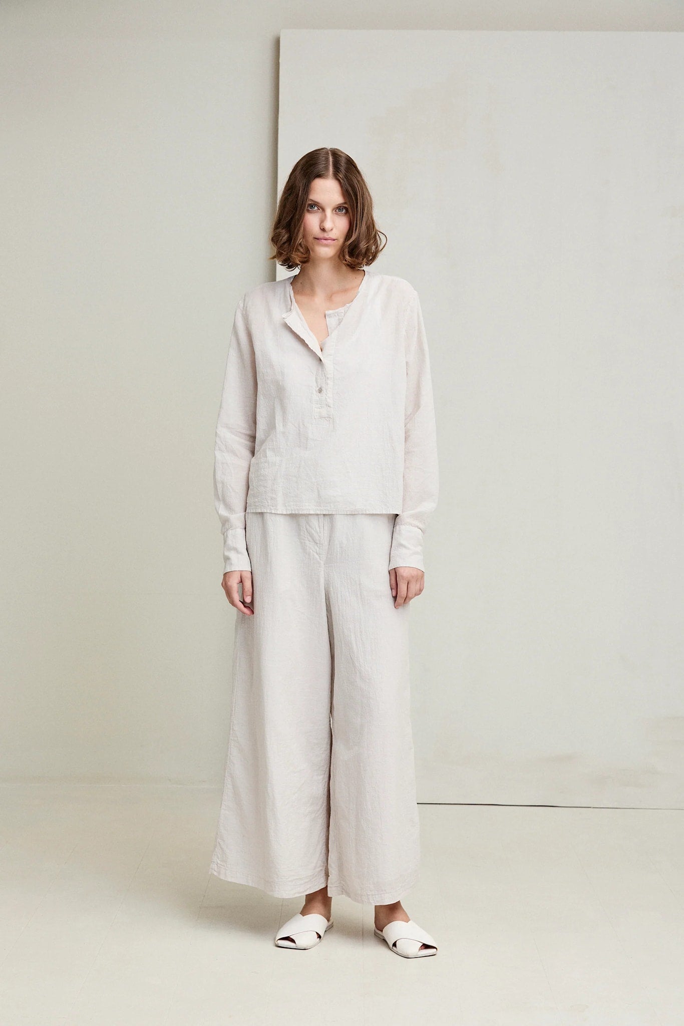 Light Crinkled Blouse