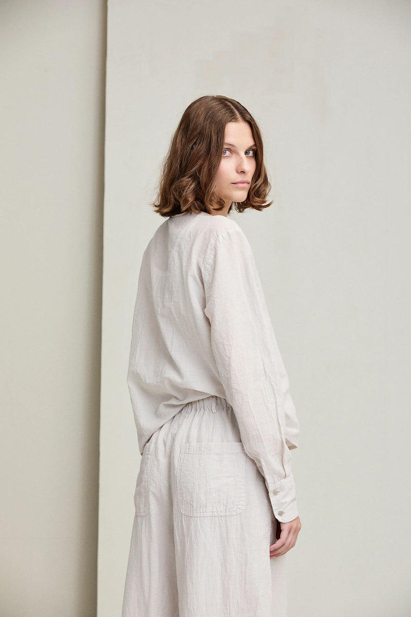 Light Crinkled Loose Pants