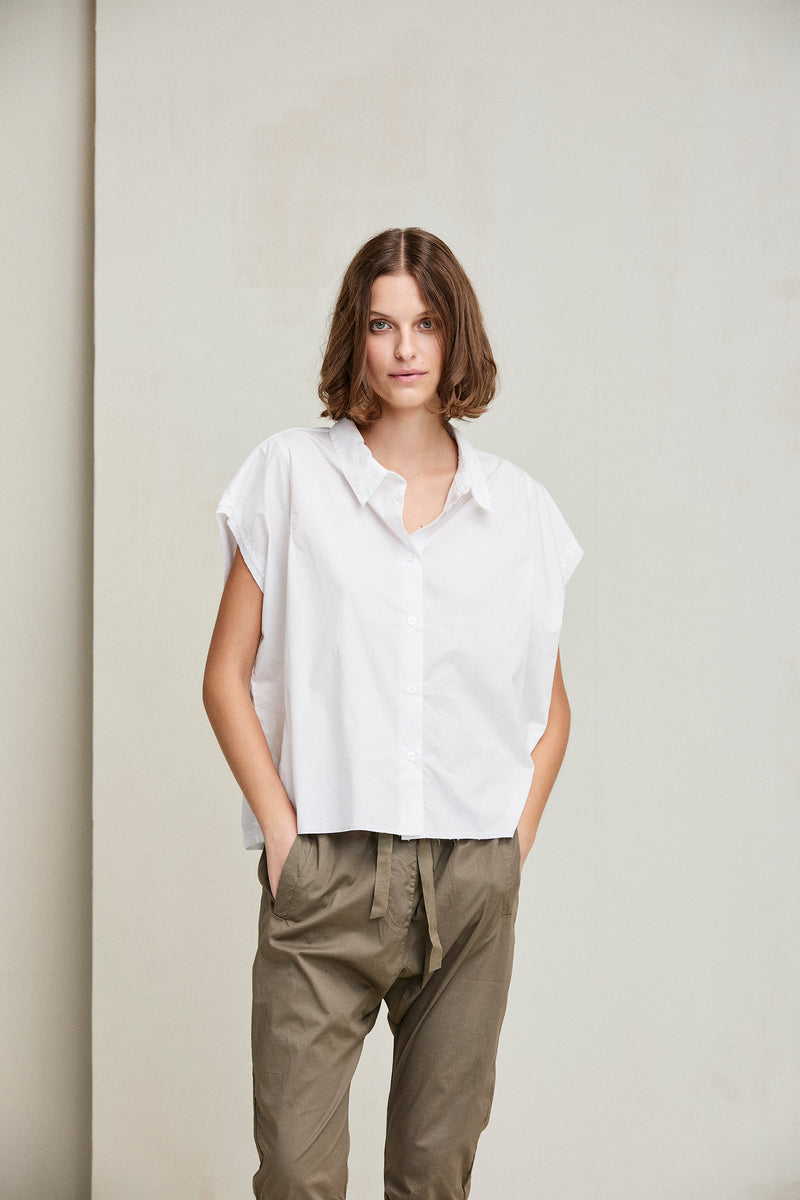 Cotton Stretch Shirt SS
