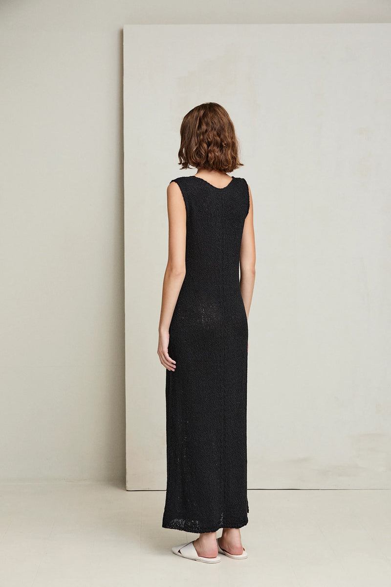 Cotton Linen Silk Dress