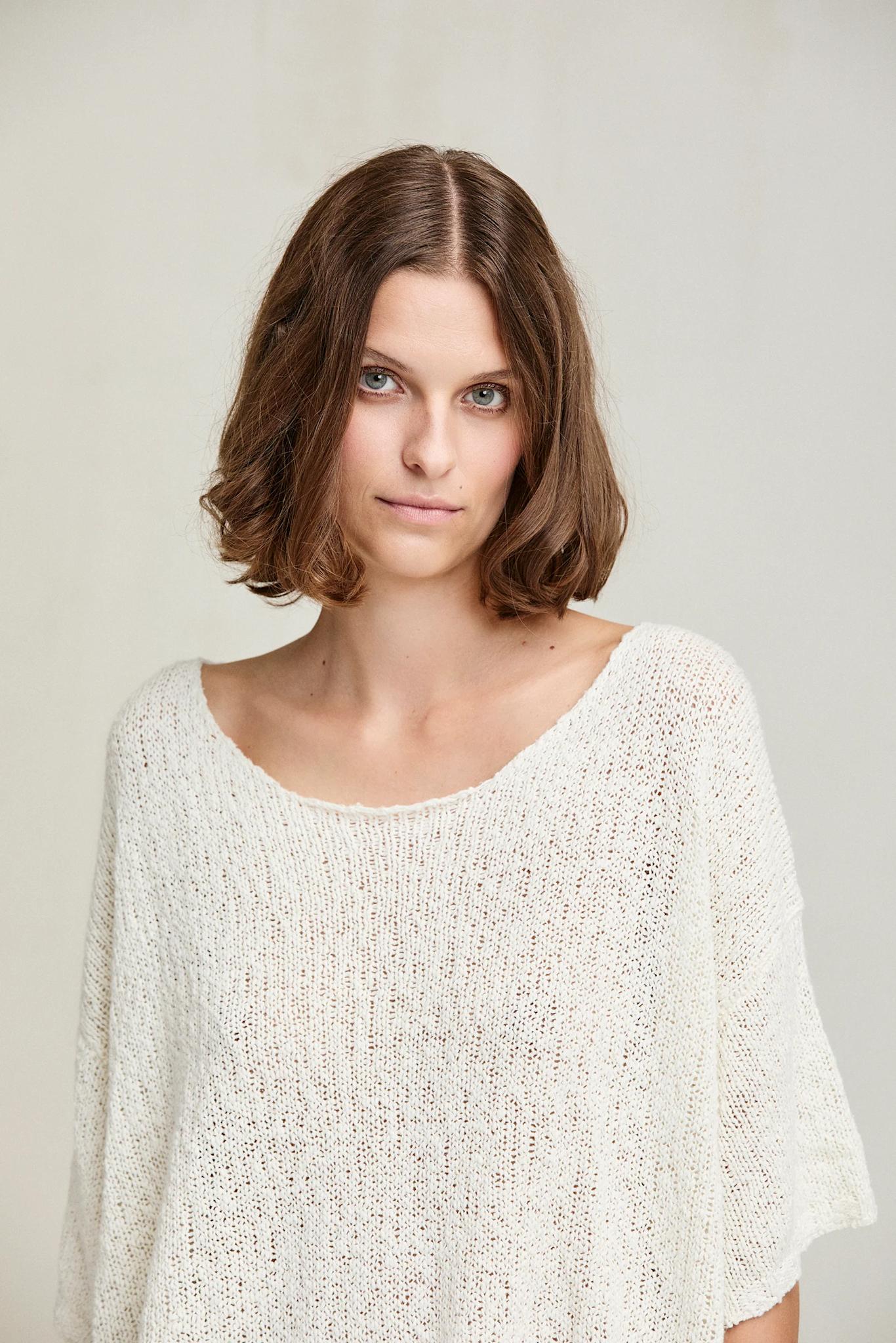 Cotton Linen Silk Tee