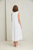 Linen Gauze Sleeveless Dress