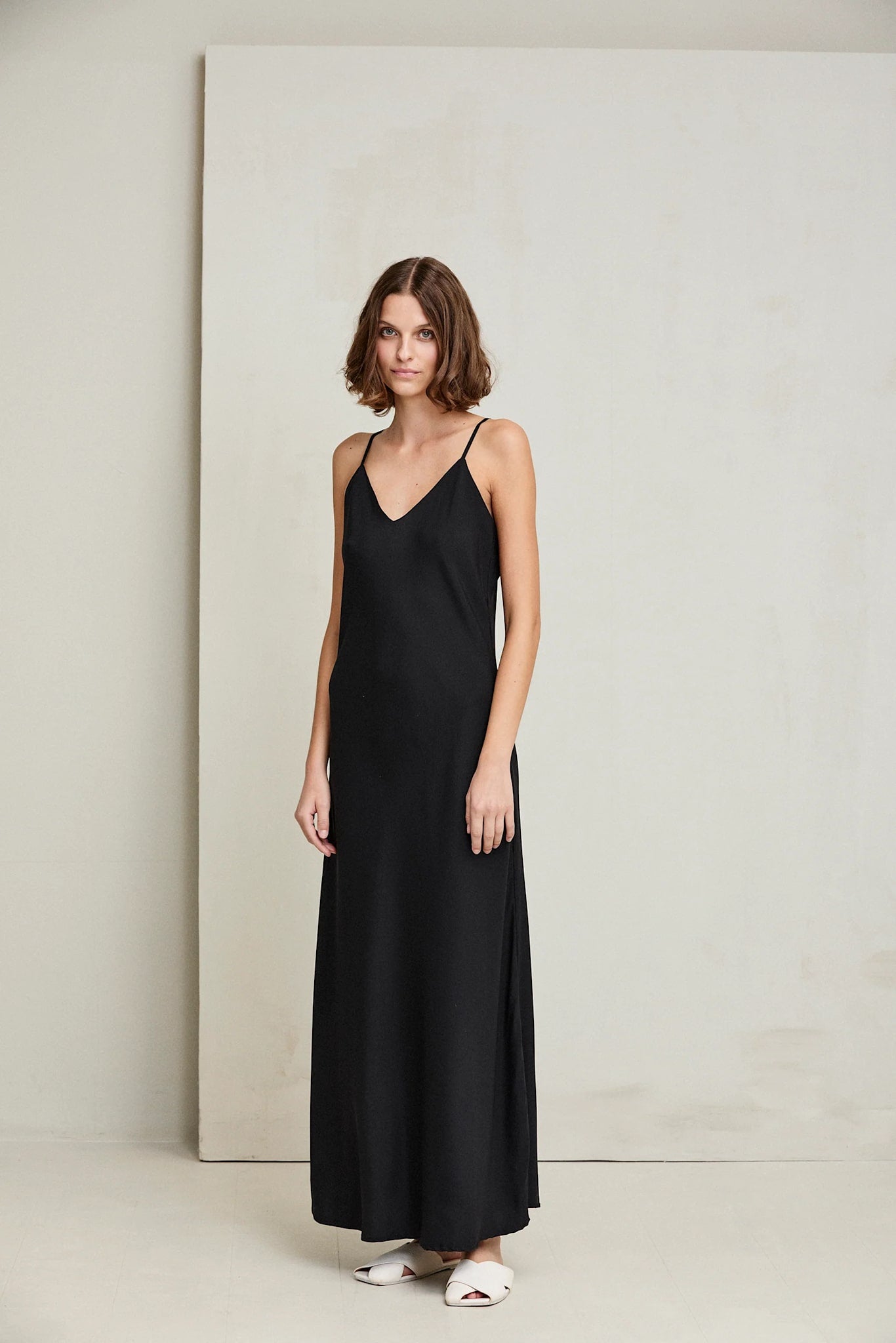 Silk Satin Dress