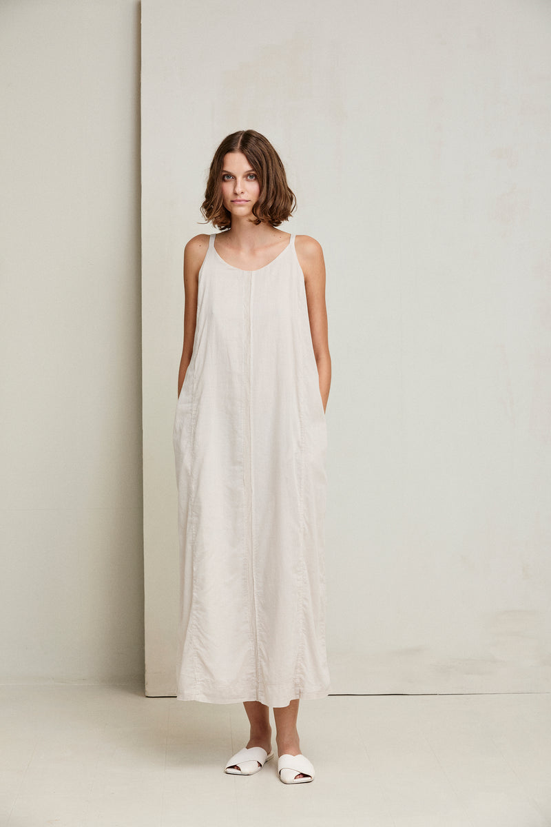 Cotton Voile Long Dress