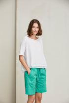 Basic Cotton Tie Short