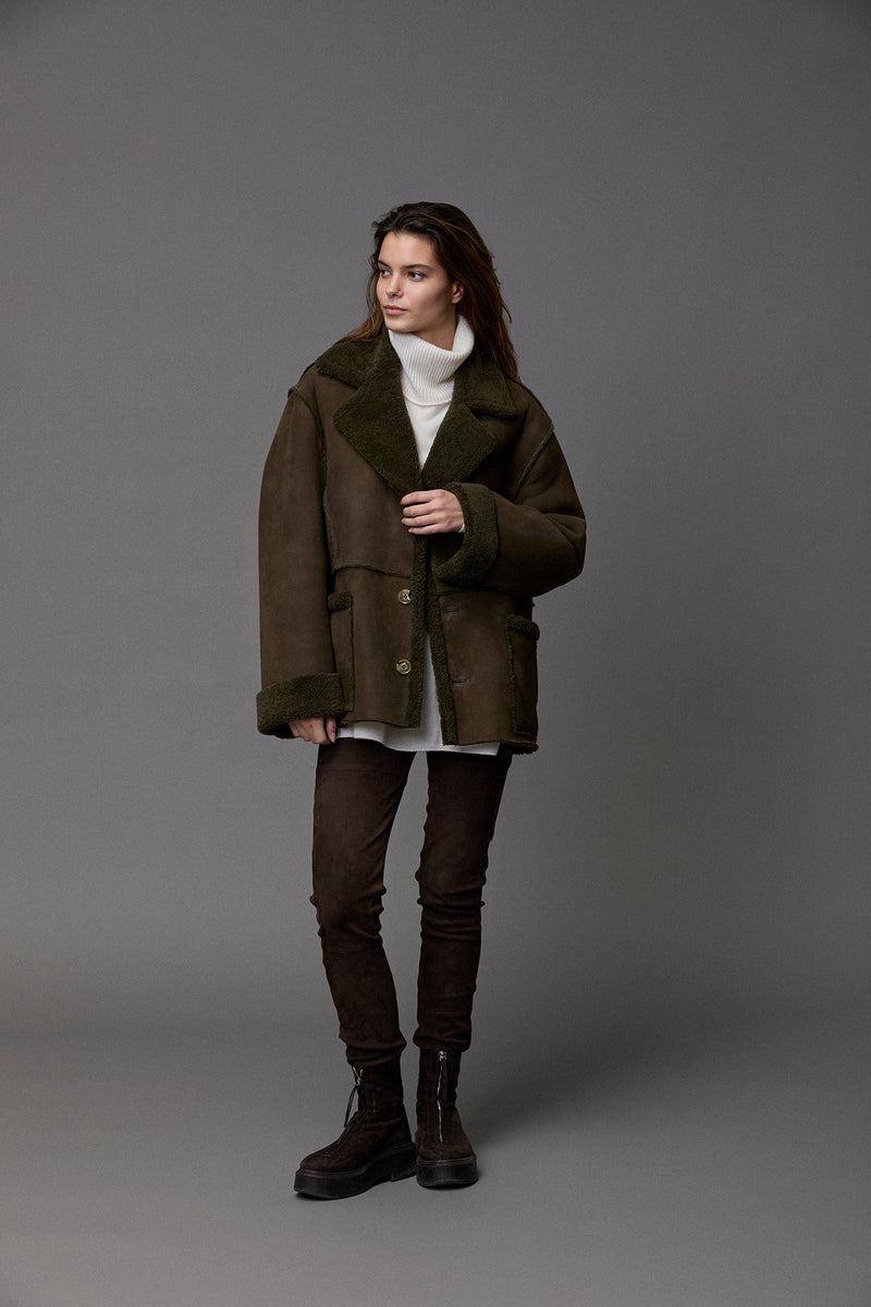 Suede Stretch Leggings