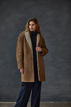 Shearling Coat Long