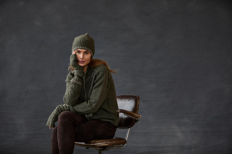 Cashmere Blend Wrist Warmers