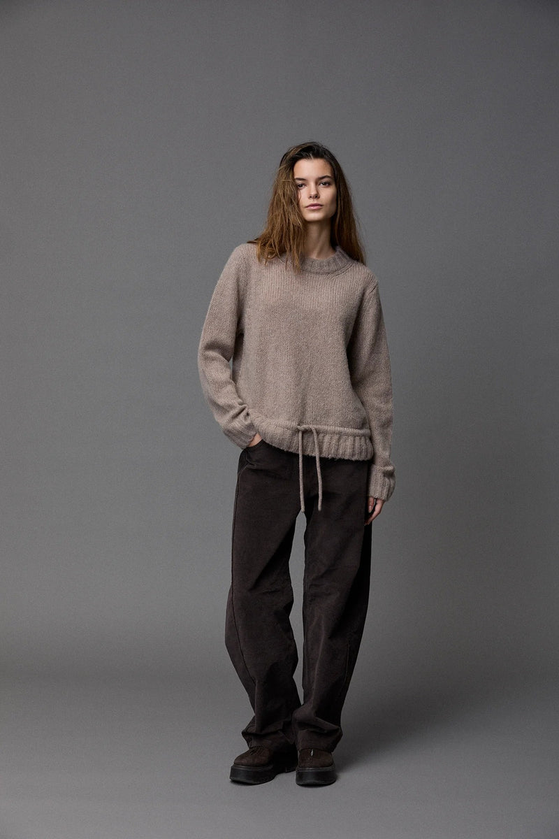 Cashmere Blend Crew Neck