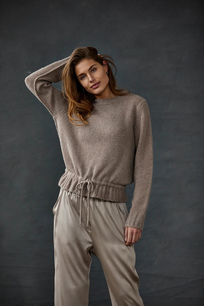 Cashmere Blend Crew Neck