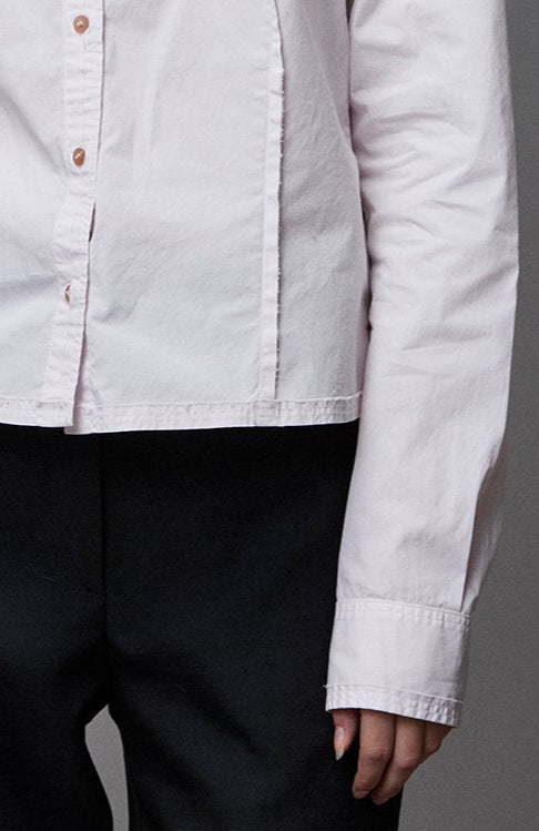 Cotton Stretch Short Shirt