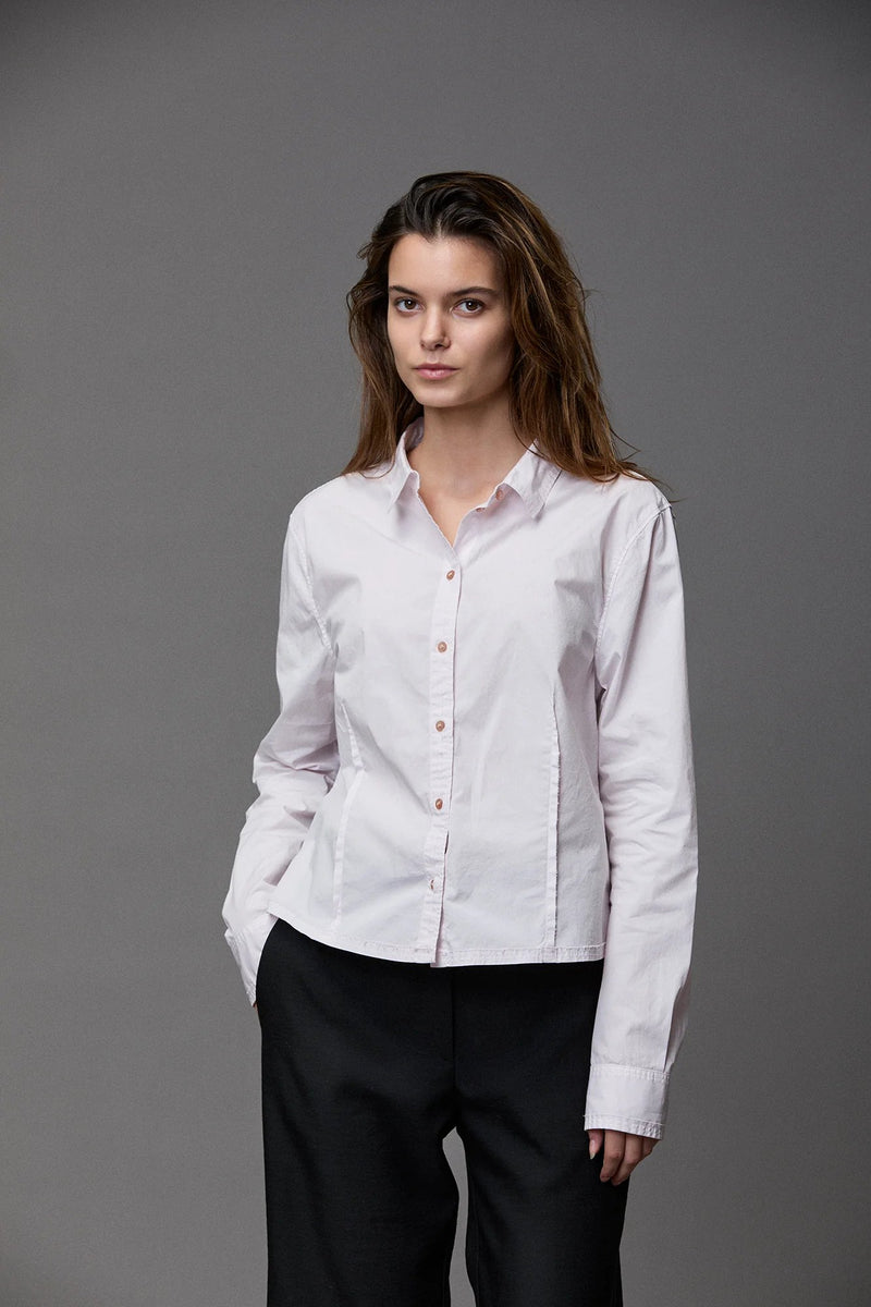 Cotton Stretch Short Shirt