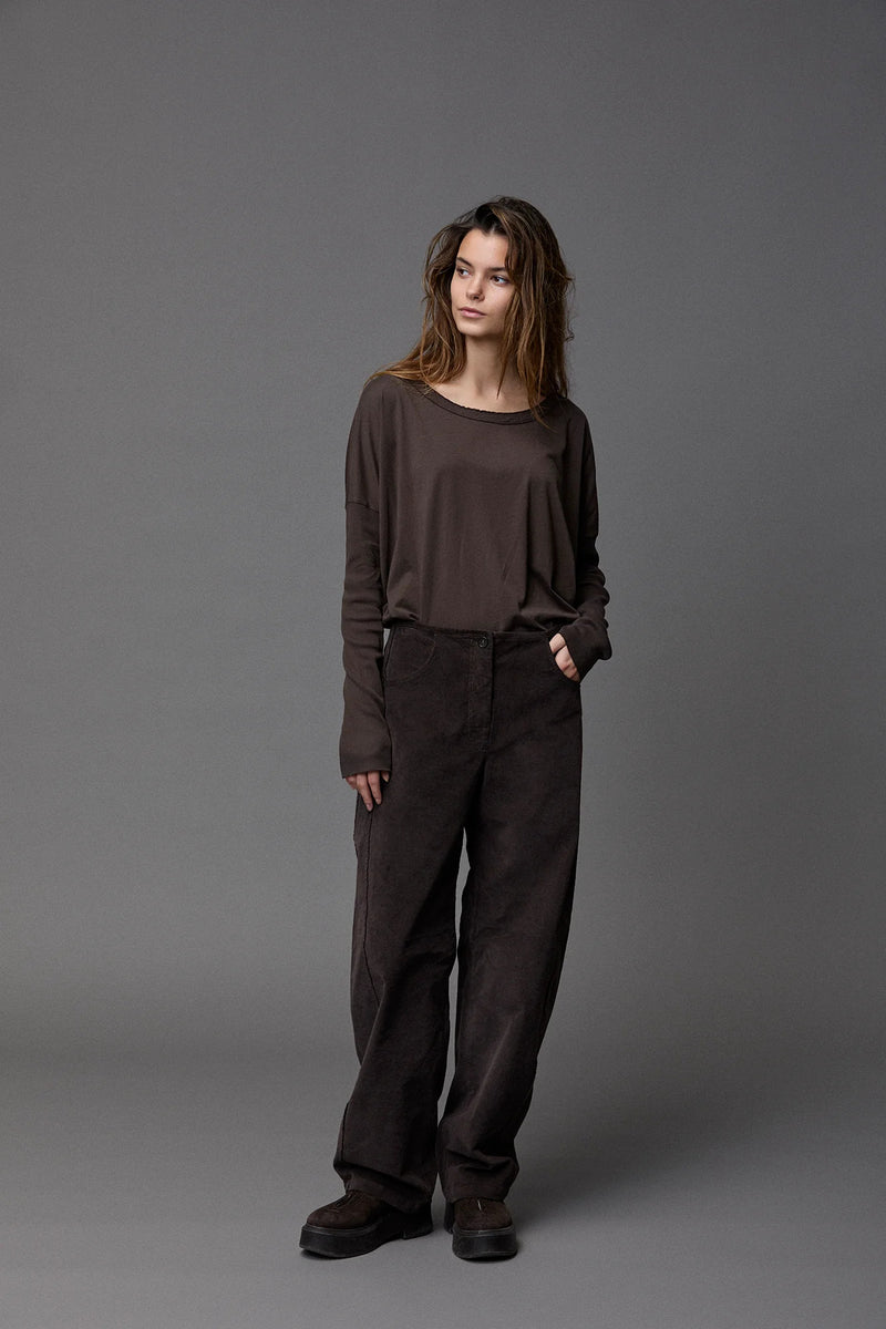Corduroy Heavy Barrel Pants